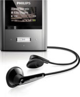 Philips SA2RGA04K RaGa de 4 GB* Reproductor de MP3 (SA2RGA04K/02)